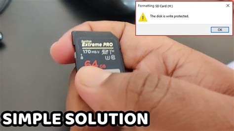 Windows 10 Sd Card Write Protected
